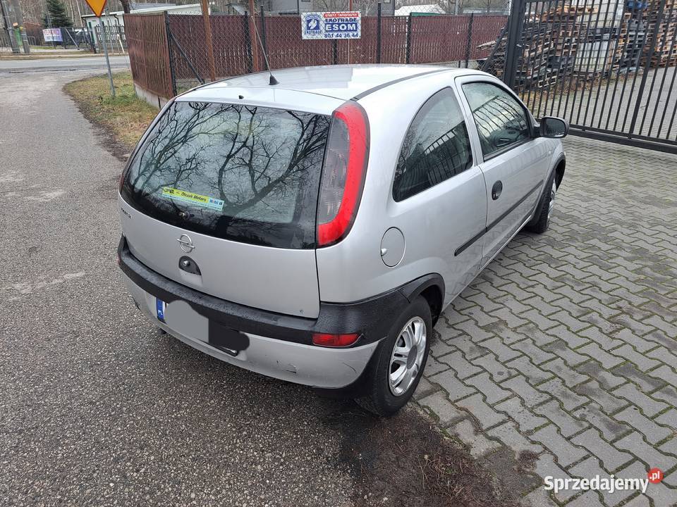 Sprzedam ładnego Opla Corsa C 10 benzyna 2003r Żyrardów
