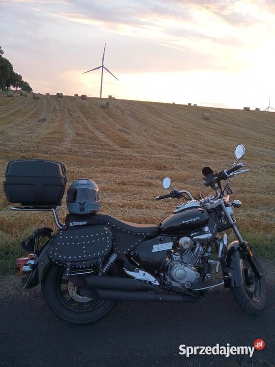 Keeway Superlight stan idealny z modyfikacjami Keeway lubelskie Jarosławiec