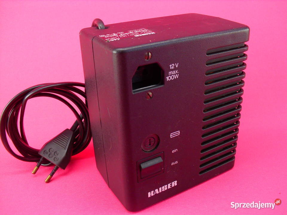 Transformator fotograficzny KAISER 12 V Elektronika dolnośląskie Bielawa
