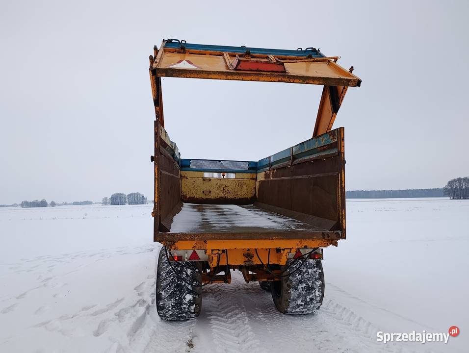 Przyczepa wywrotka zarejestrowana Rolland 14ton Kożuszki