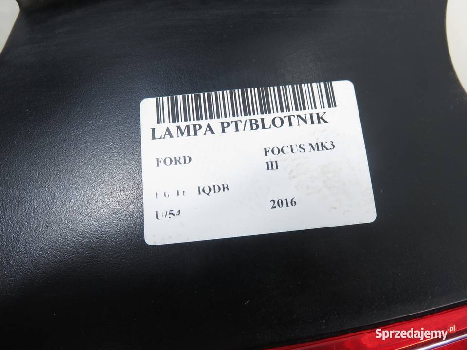 LAMPA PRAWA TYLNA FORD FOCUS MK3 F1EB13404BC sprzedam