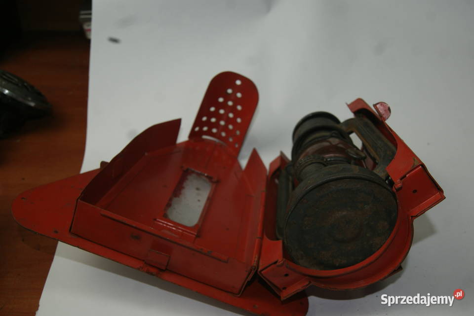 TRÓJKĄT OSTRZEGAWCZY LAMPA NAFTOWA FROWO śląskie