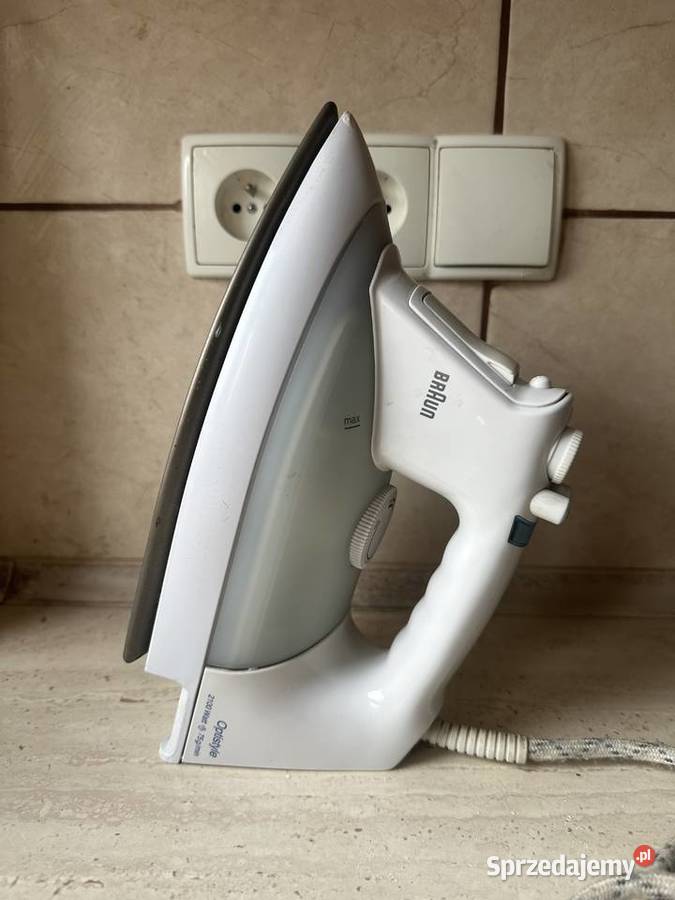 Żelazko parowe elektryczne Braun Braun OptiStyle Łódź