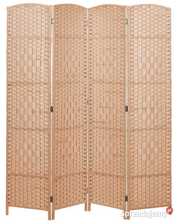 4panelowy parawan pokojowy Naturalny 163 170 Świdnica