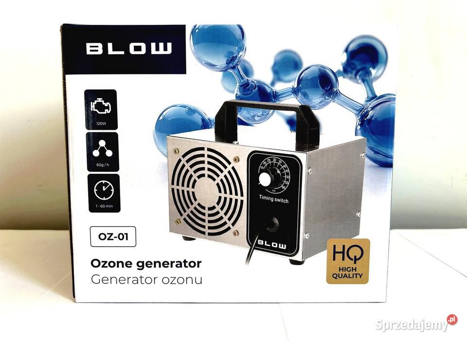 Mocny OZONATOR Oczyszczacz Powietrza Generator podlaskie Białystok