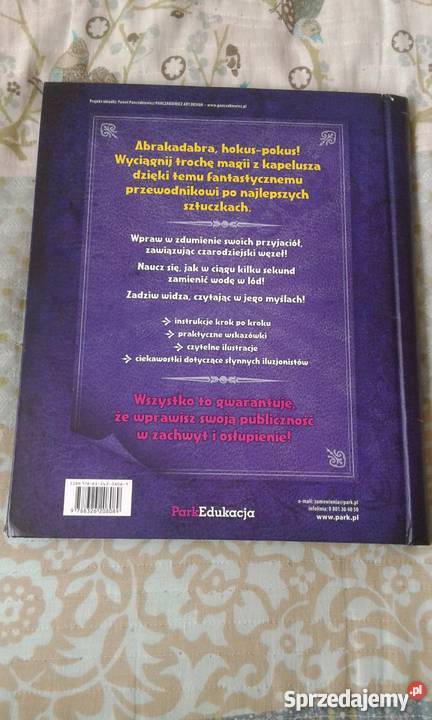 Wielka księga magicznych sztuczek Joe Fullman Rok wydania 2011 Jastrzębie-Zdrój