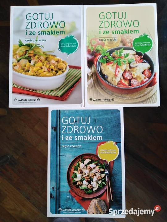 Książki kulinarne zdrowe pyszne przepisy