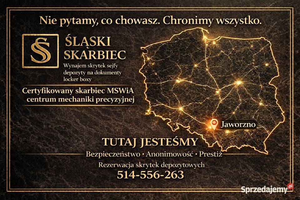 Wynajem Skrytka depozytowabankowa ślask