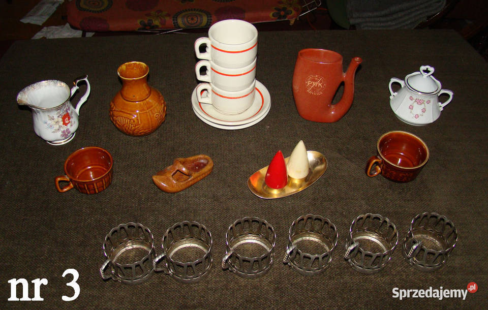 Kubki salaterki patera dzbanek zestawy Przemyśl