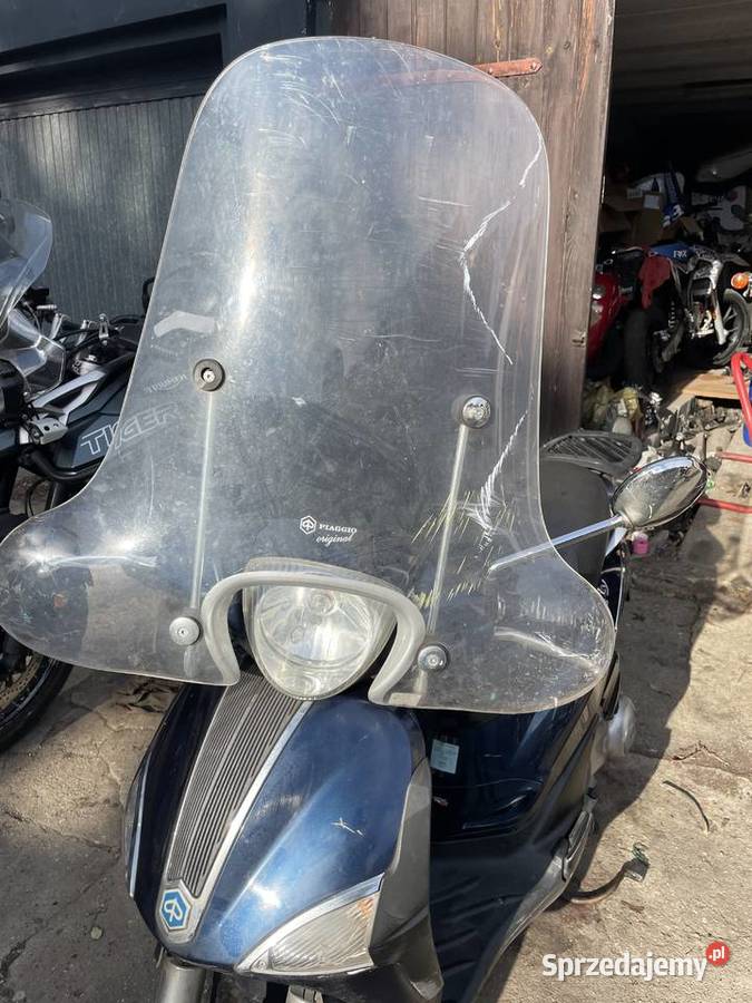 piaggio libety 125 50 szyba givi osłona Ostrów Wielkopolski sprzedam