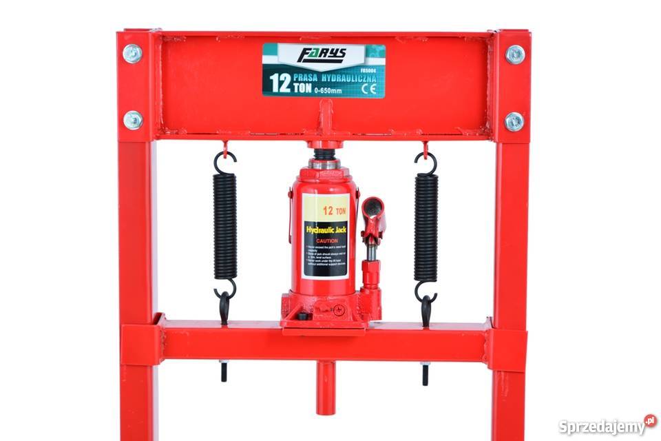 PRASA 12T HYDRAULICZNA MOCNA 2 PRYZMY Farys Rzepin