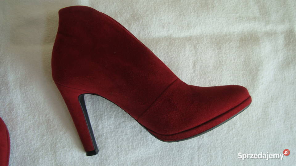 Czerwone buty na obcasie Peter Kaiser rozmiar 35 mazowieckie Warszawa