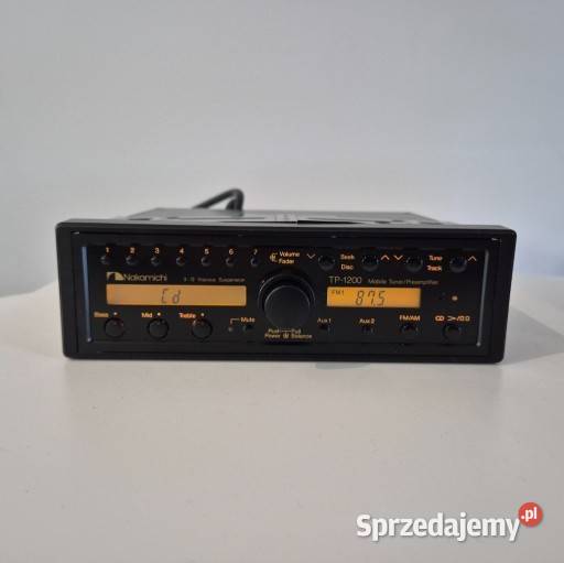 Flagowy zestaw NAKAMICHI TP1200 Radio wzmacniacz zachodniopomorskie