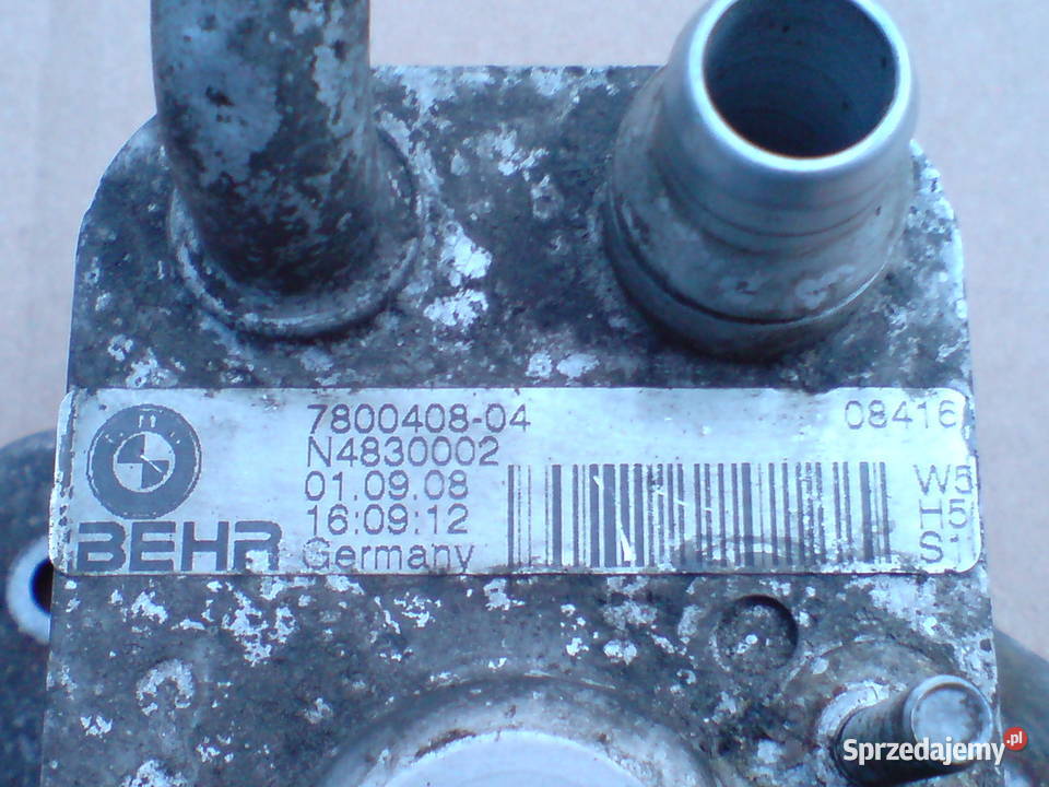 Chłodnica oleju skrzyni 30D BMW E70 E90 F01 F07 Układ chłodzenia