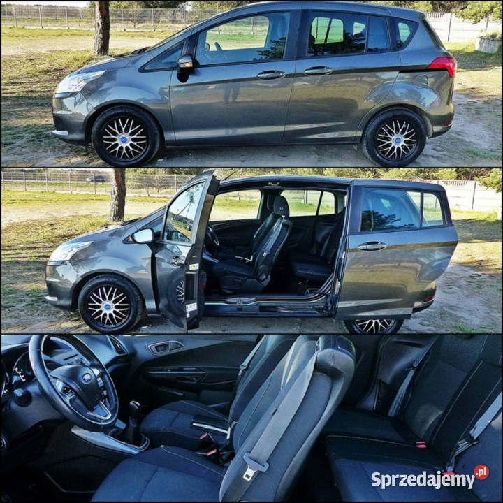 Ford B 10 EBTITANIUMKlimaElektrykaGrzSzybaMały światła przeciwmgielne B-MAX wielkopolskie sprzedam