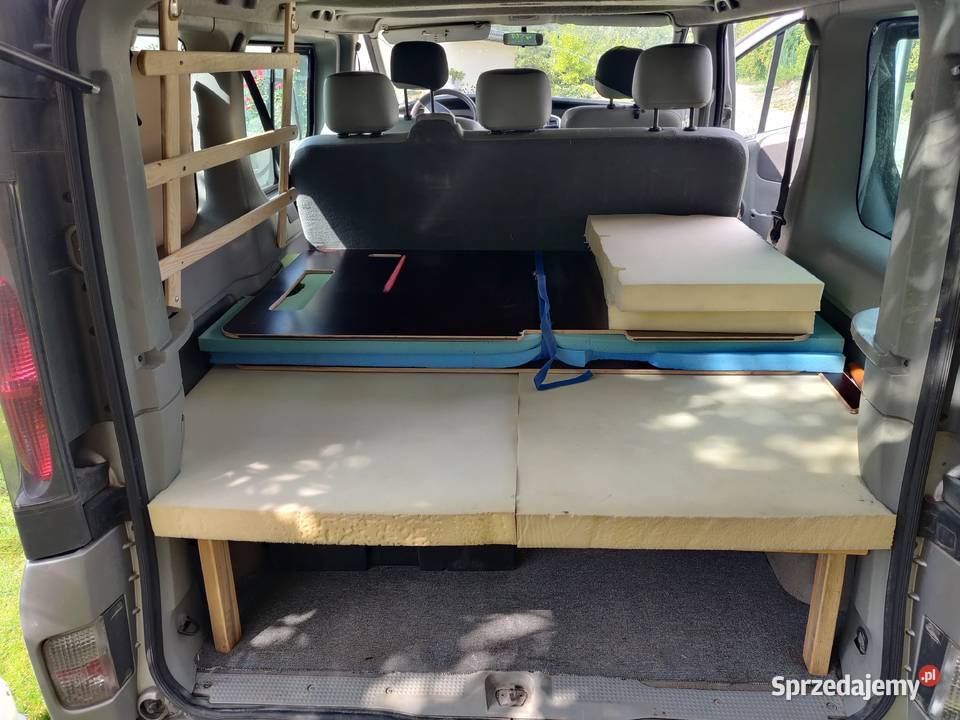 Zabudowa Kamper Box do Opel Vivaro Trafic Łóżko Motoryzacja Wólka Brzózka sprzedam