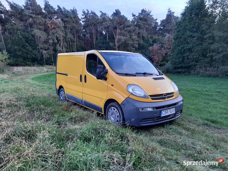 Kamper opel vivaro renault trafic Rok produkcji 2004