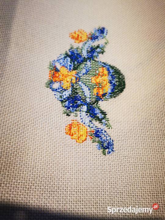 Bieżnik Wielkanocny Tkaniny Wiśniowa