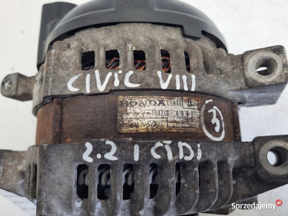 ALTERNATOR Honda Civic VIII 22 iCDTI denso Chełm