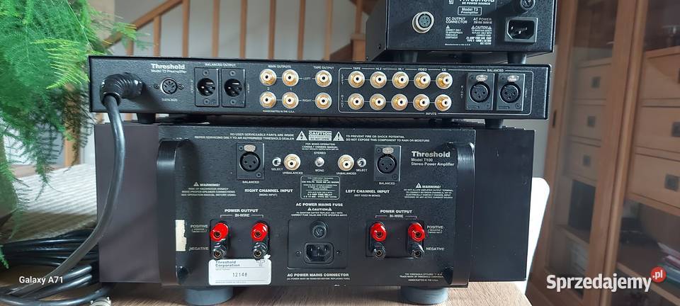 Threshold T100 klasaA XLR2X110Wpre ThresholdT3 Białystok