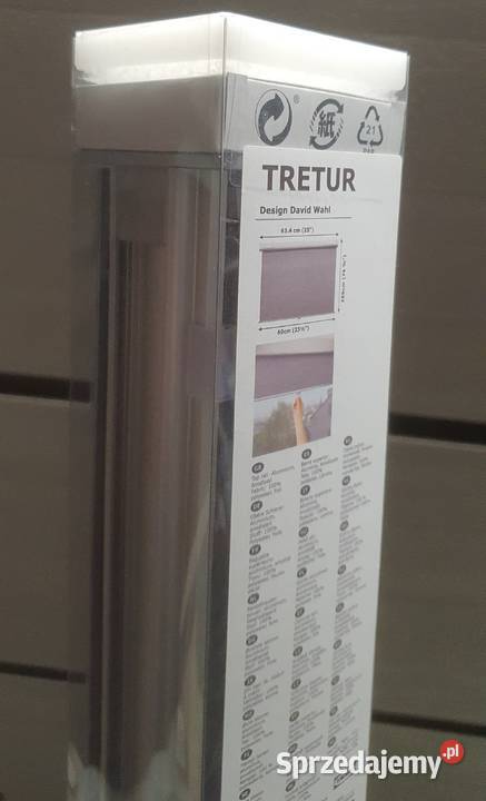 TRETUR 2 Roleta zaciemniająca jasnoszary60x195 Warszawa sprzedam