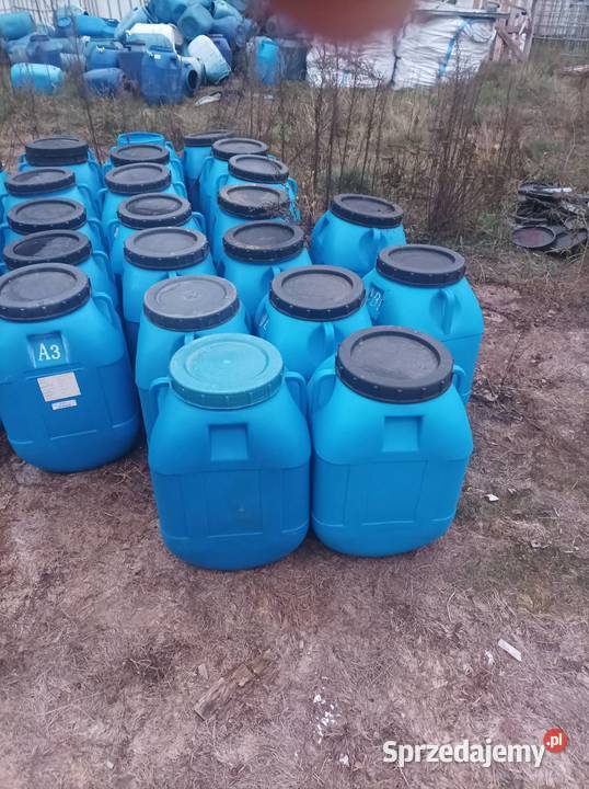 Sprzedam BECZKI PLASTIKOWEna deszczowke szambo