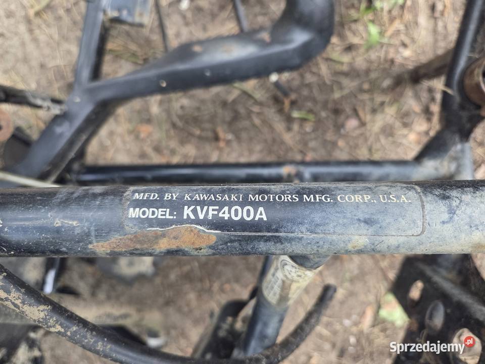 Rama kawasaki kvf 400 Ramy Części i akcesoria motocyklowe pomorskie Wiele