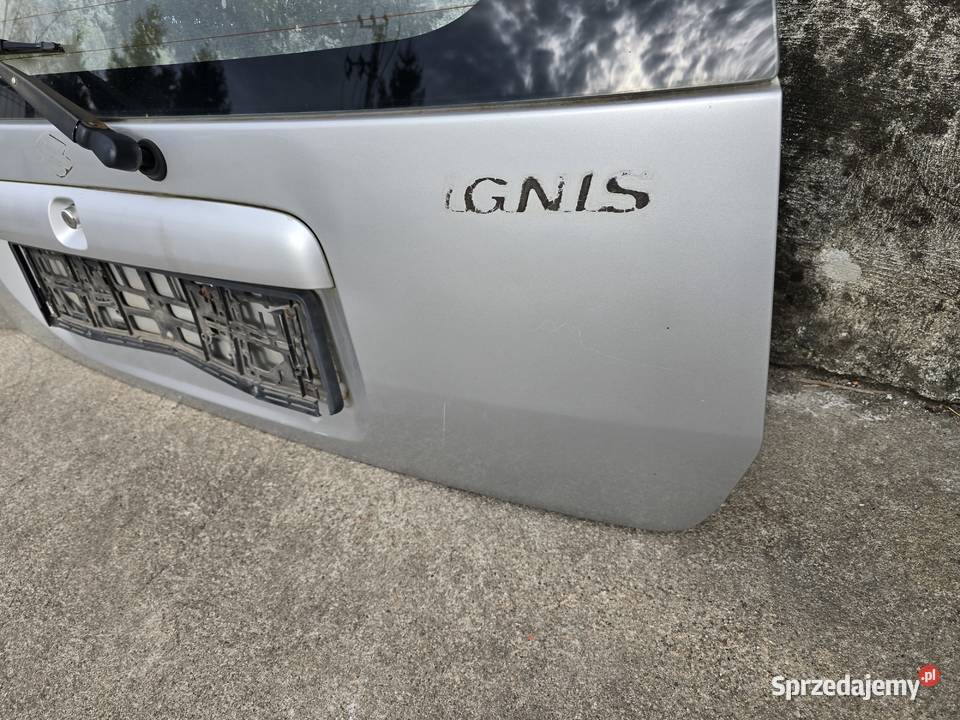 Suzuki Ignis FH 0003 klapa pokrywa bagażnika Legnica