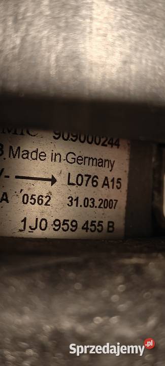 ORYG WENTYLATOR AUDI TT A3 VW GOLF 1J0959455B dolnośląskie Siechnice
