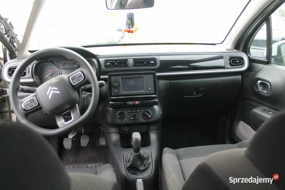Citroen C3 III 2016 uszkodzony Ostrów Wielkopolski sprzedam