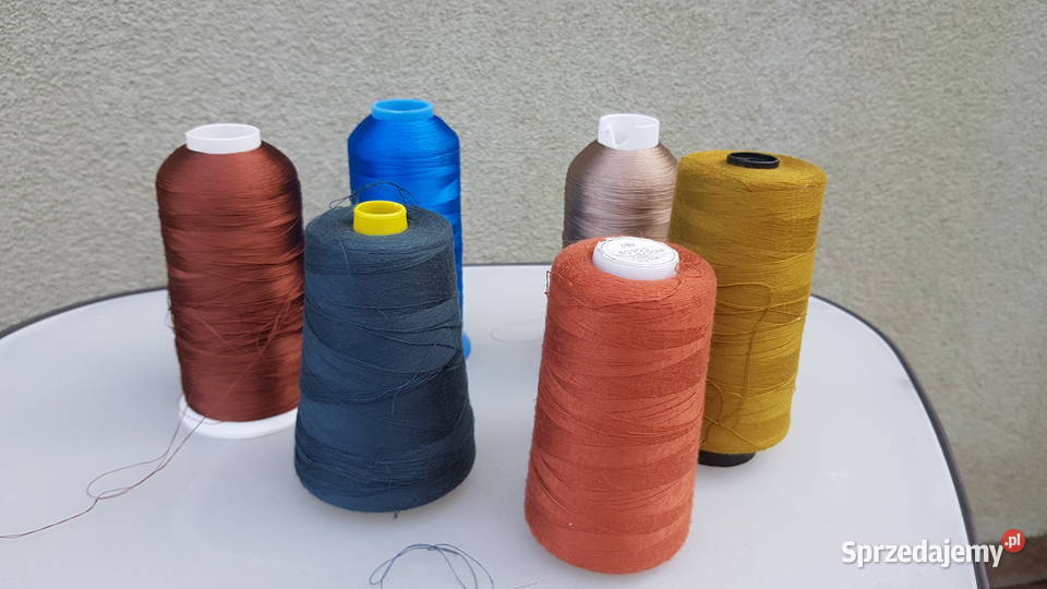 6 motków nici Myszków