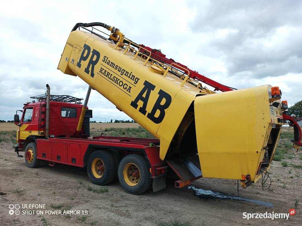 Scania 113 H 320 6x4 Wuko asenizacyjny ze Czernice Borowe