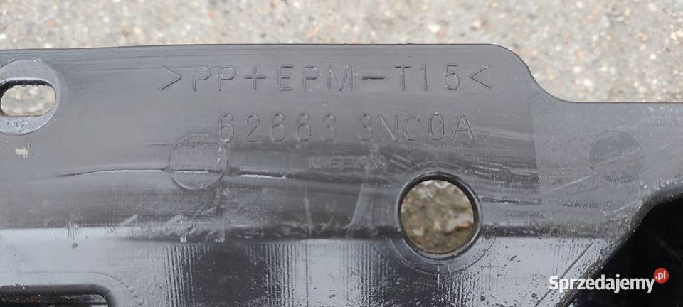 PŁYTA OSŁONA POD ZDERZAK NISSAN LEAF I ZEO 1017 Osłony silnika Międzychód