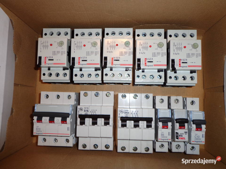 WYŁĄCZNIK SILNIKOWY WYŁĄCZNIK NADPRĄDOWY Elektryka i akcesoria Kraków