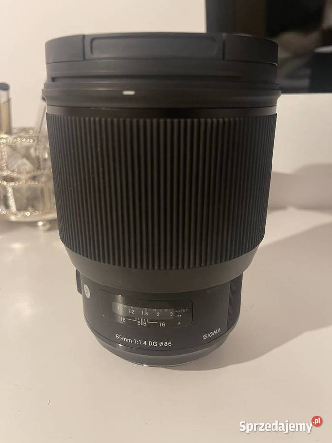 Sigma art 85 mm 14 Nikon Obiektywy