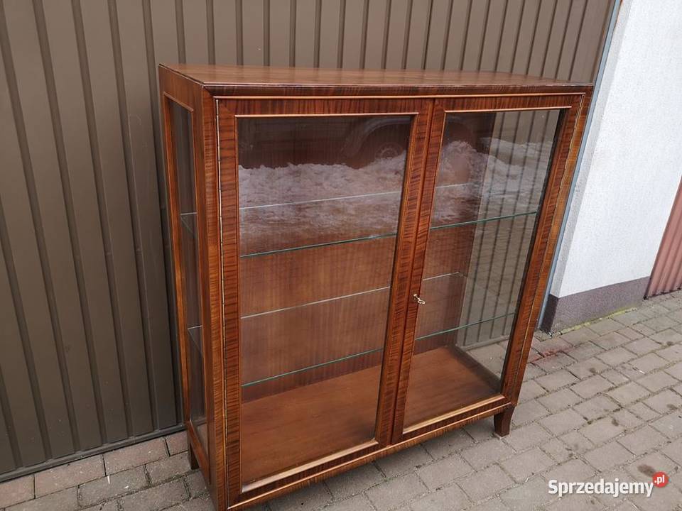 Witryna Serwantka Biblioteka ARTDECO Orzech Meble Swarzędz