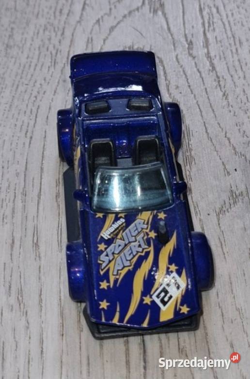 Autko samochód resorak Hot Wheels Track Manga niebieski