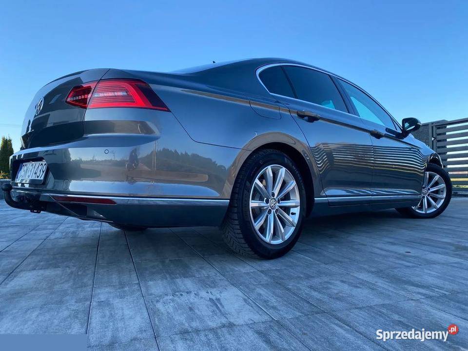 VW Passat 20 TDI BMT Highline DSG 190 2017r kujawsko-pomorskie