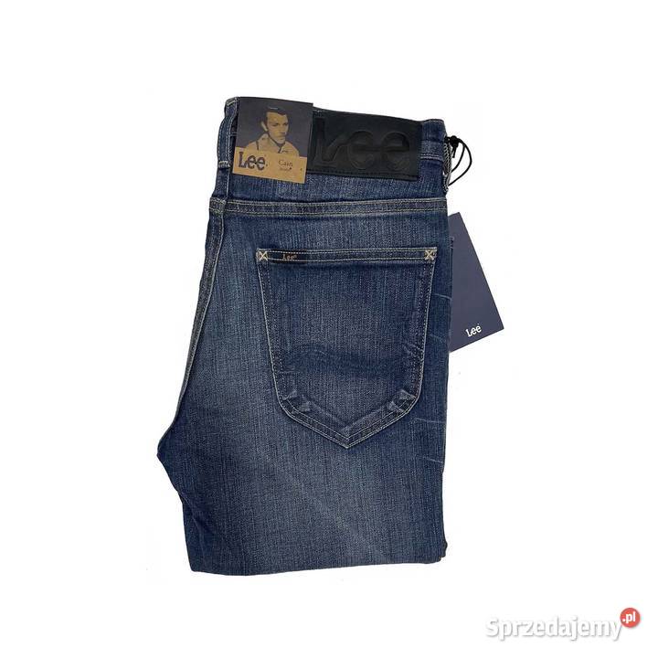 Spodnie męskie Lee Cain Smacking Blue Slim W29 Odzież codzienna warmińsko-mazurskie
