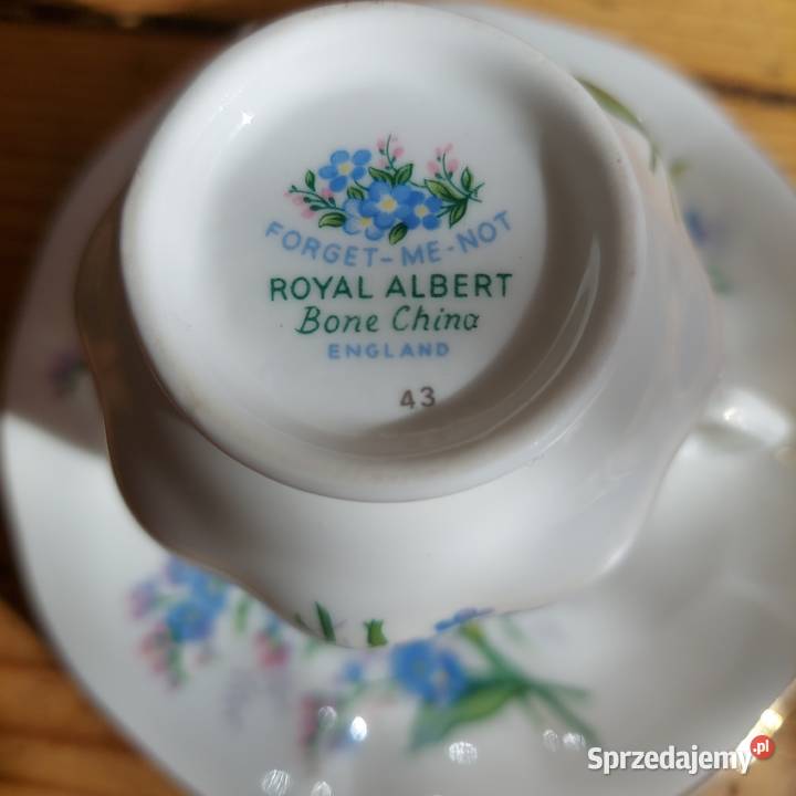 Filiżanka Royal Albert FORGETMENOT Kurów
