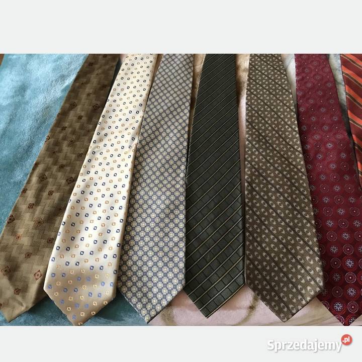Krawaty jedwabne Charvet Hermes Hugo Boss Calvin Krawaty małopolskie