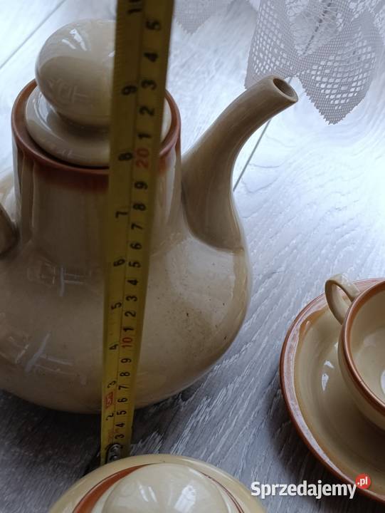 serwis kawowy Saba na 6 osób porcelit Chodzież Poznań