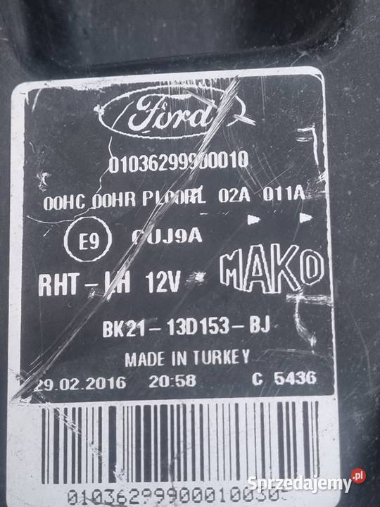 Lampa Ford Tranzyt Custom dolnośląskie Wałbrzych
