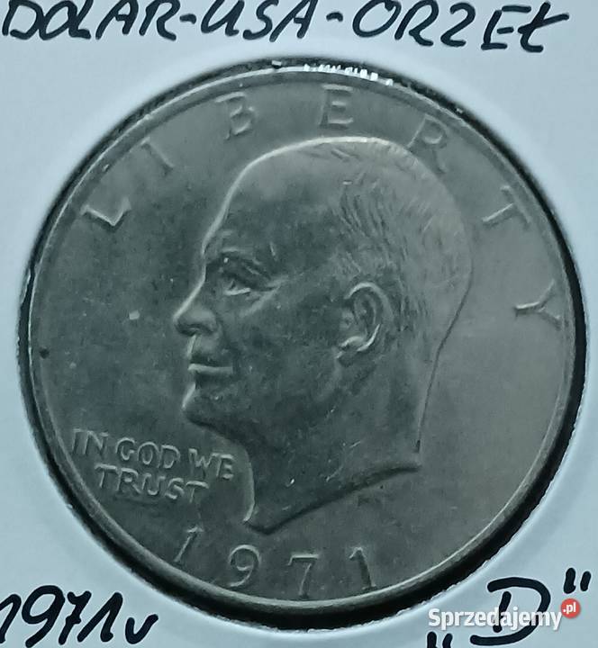 1 Dolar USA 1971 r D Eisenhower men D Konin
