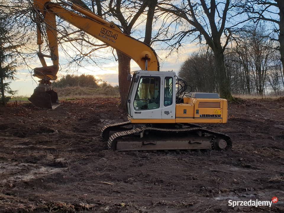 Liebherr R904 HDSL Koparki Kościerzyna