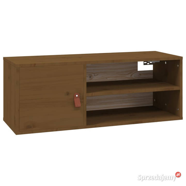 Szafka ścienna miodowy brąz 80x30x30 lite drewno Warszawa sprzedam