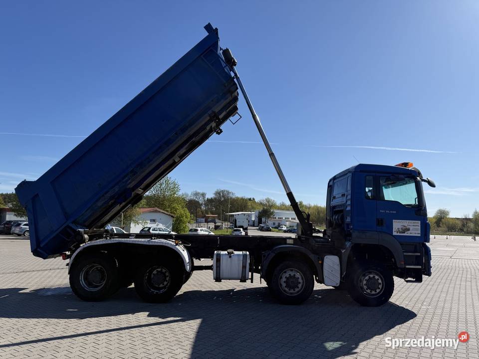 Man tgs 32440 8x8 wywrotka tylno sypowa 2009 10518cm3 Stargard sprzedam
