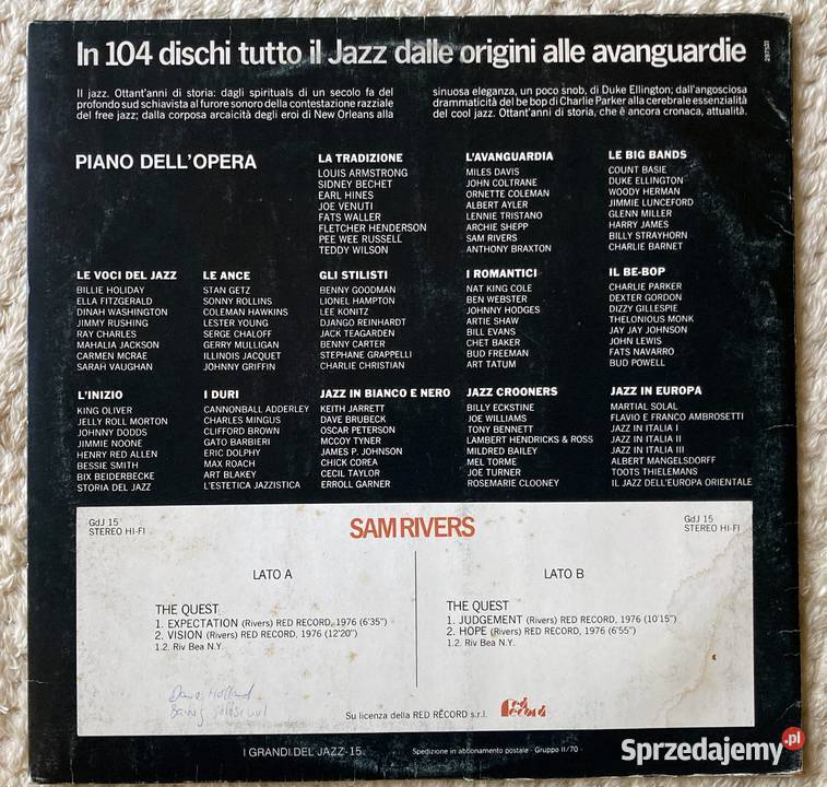 Sam Rivers Szczecin