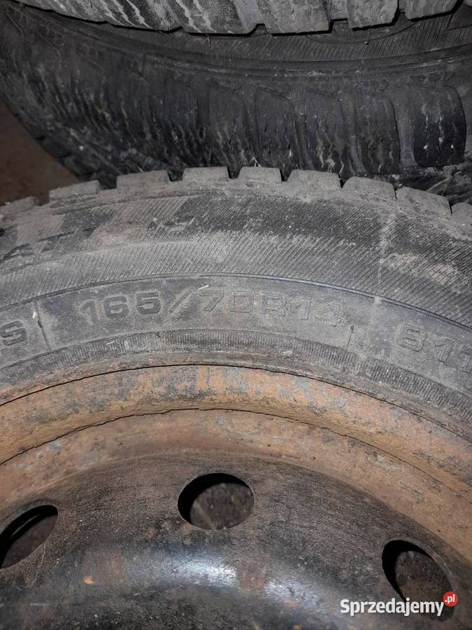 Kompletne koła 14 z oponami zimowymi do Fiata świętokrzyskie Busko-Zdrój