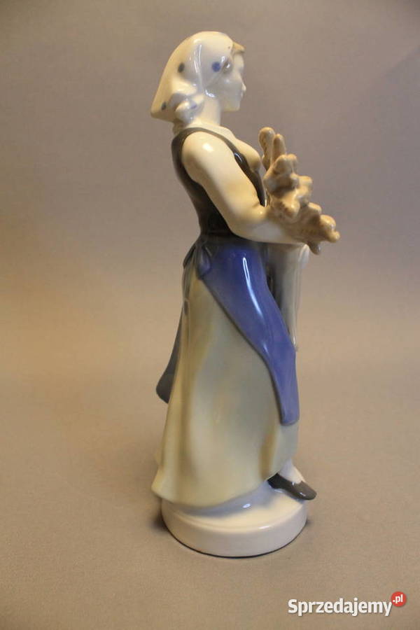 Lippelsdorf Porcelanowa figura Kobieta ze